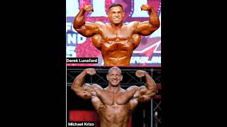 Derek Lunsford VS Michal Krizo | Biceps Comparison #shorts #dereklunsford #michalkrizo #comparison