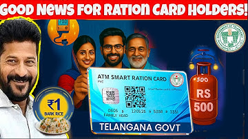 Telangana Smart Ration Card 2025 | Full Benefits Info