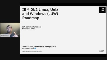 Db2 for Linux,Unix, Windows LUW Roadmap