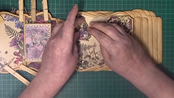 Memory Book Tutorial Base Creator Die Set part 4