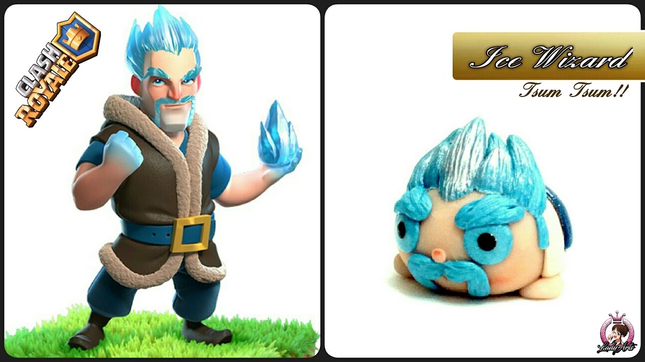 Ice Wizard | Clash Royale | Polymer Clay Tutorial - YouTube