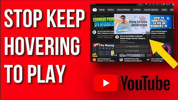 How to Stop/Disable Keep Hovering To Play in Youtube | Turn off Inline playback in youtube