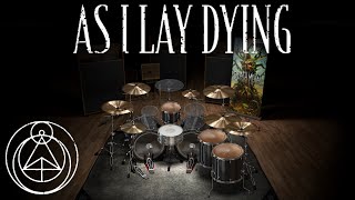 As I Lay Dying - Confined only drums midi backing track