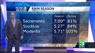 Northern California Storm Coverage | A look at rain totals
