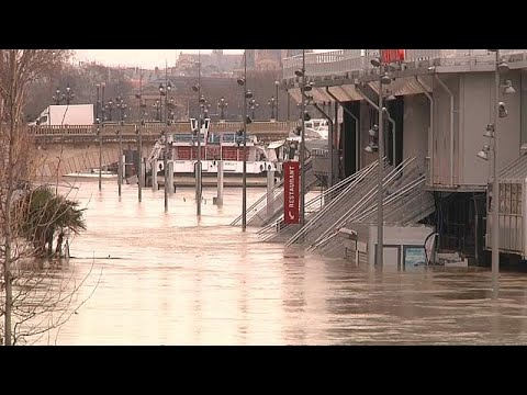 فيديو: هل فيضان نهر السين؟