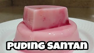 Pudding Santan || Cara Membuat Agar Agar Santan Kenyal
