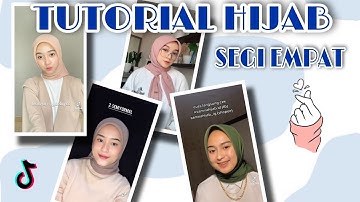 TUTORIAL HIJAB SEGI EMPAT || SIMPEL || FORMAL || DAILY RACUN TIKTOK