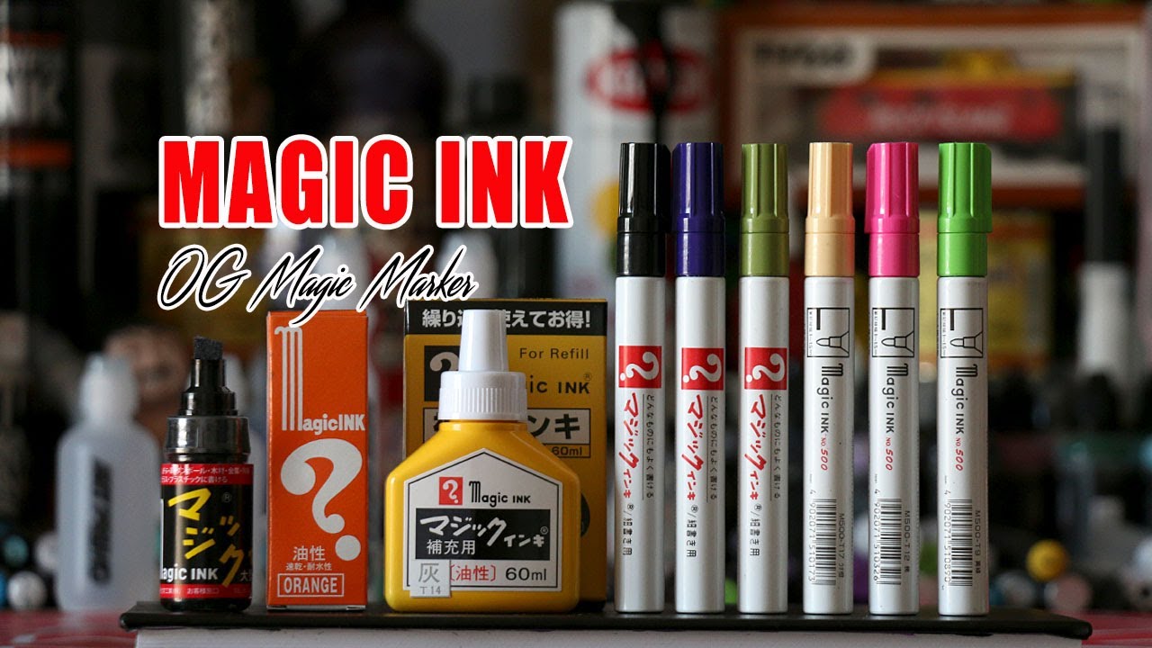 Magic Ink Marker 15 Color Box Set