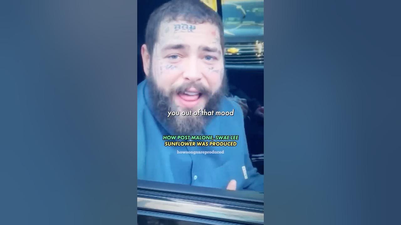 HOW POST MALONE SWAE LEE SUNFLOWER WAS PRODUCED #postmalone #swaelee #spiderman HOW POST MALONE SWAE LEE SUNFLOWER WAS PRODUCED #postmalone #swaelee #spiderman