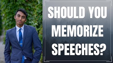 Should You Memorize Your Presentation?