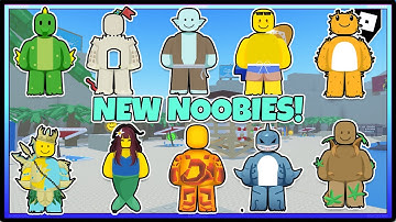 HOW TO FIND ALL 25 NEW NOOBIES in The Noobies Morphs | ROBLOX