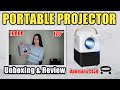 Best Portable Projector 2021 Native 1080p Apeman LC450 (Unboxing & Review)