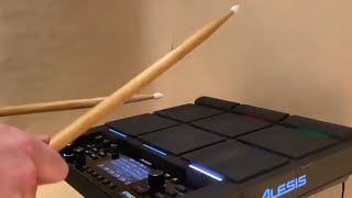 Making an Audio Track for YouTube videos with GarageBand and Alesis Multipad