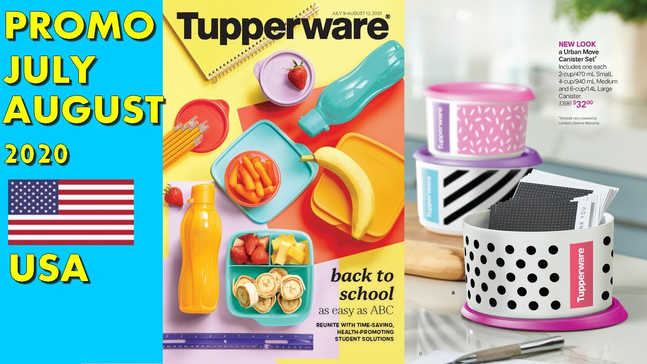 Promo Tupperware Catalog July - YouTube