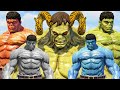 World War Hulk | Blue Hulk & Red Hulk & Grey Hulk vs Hulk Lucifer - What If Battle Superheroes