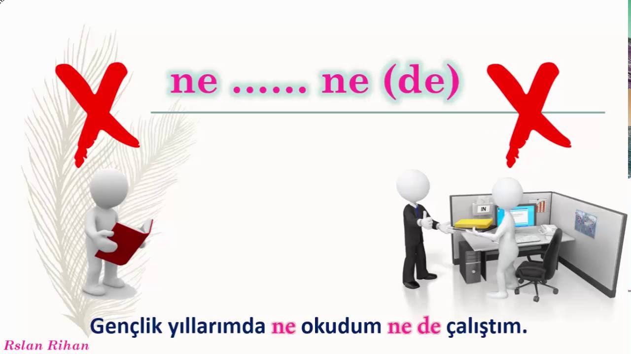 تعلم اللغة التركية (الدرس 15 من المستوى الثاني A2) (الروابط المتكررة Bağlaçlar)