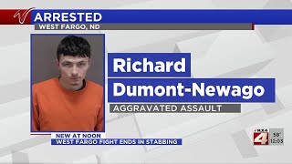 West Fargo fight ends in stabbing