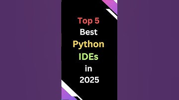 Top 5 Best Python IDEs in 2025 #python #ides