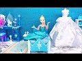 💙Frozen Elsa Wedding Day💙Queen Elsa tries on wedding dresses and dances with the Prince👰🤵