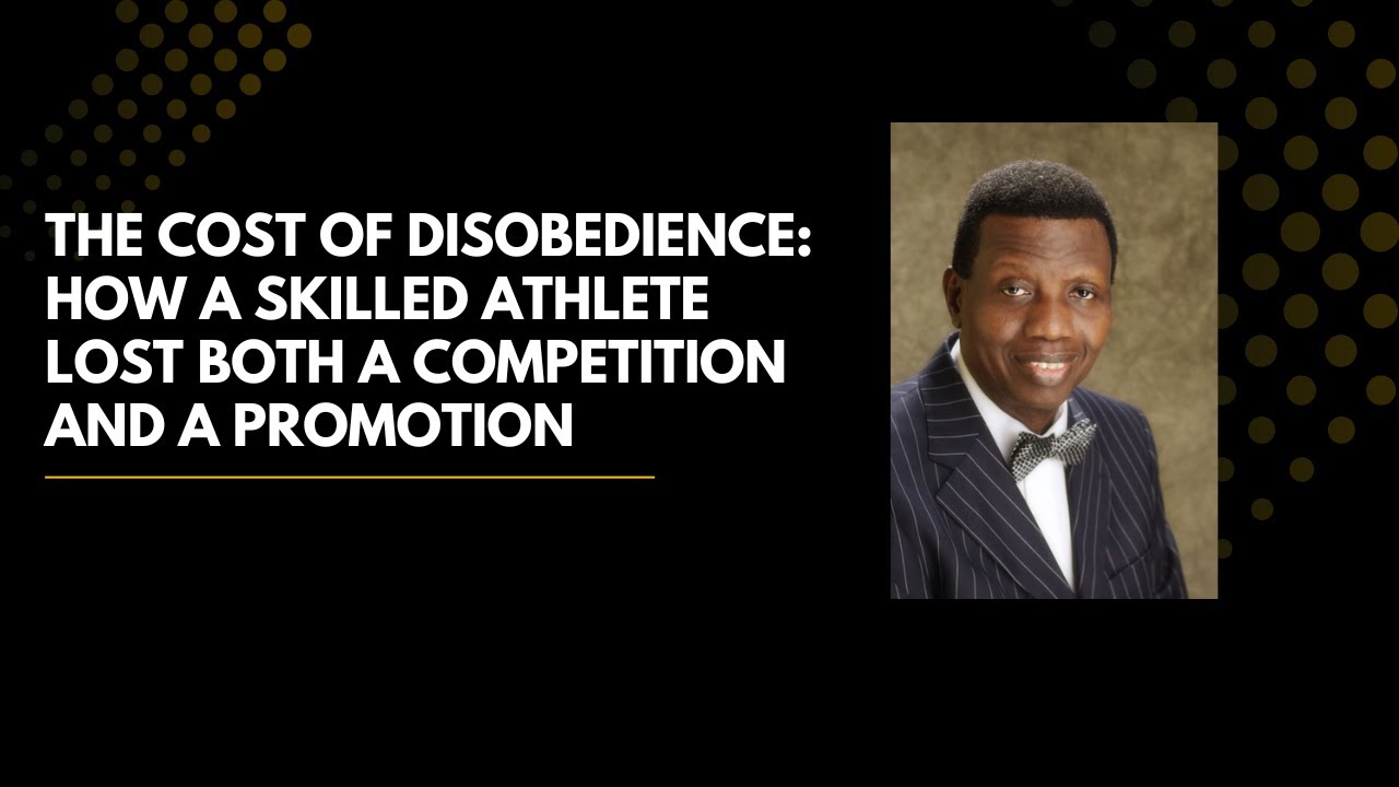 Цена непослушания: как опытный спортсмен проиграл соревнование и лишился повышения — Пастор Адебойе