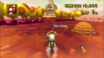 [MKWii TAS] - Maple Treeway Lap 1 (No Glitch) - 42:318