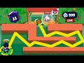 RANK 35 EDGAR TRICKSHOTS!! | Brawl Stars Funny Moments & Glitches & Fails #624