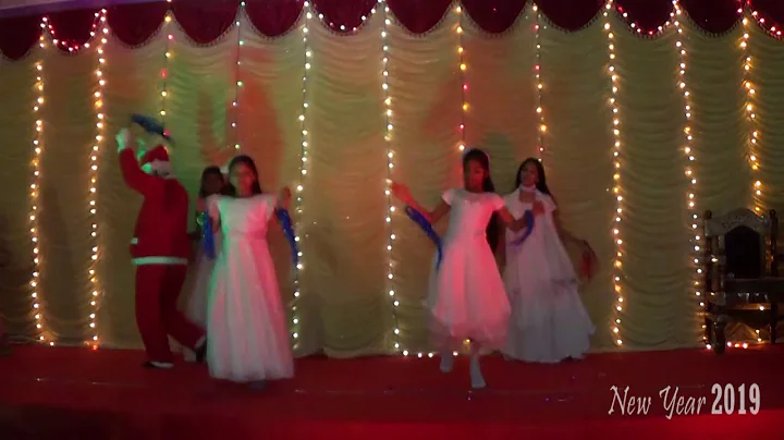 Dhutha Vachindhi Shubhavartha Thelipindhi, Dance by kids, Calvary Jwala, Makavarapalem