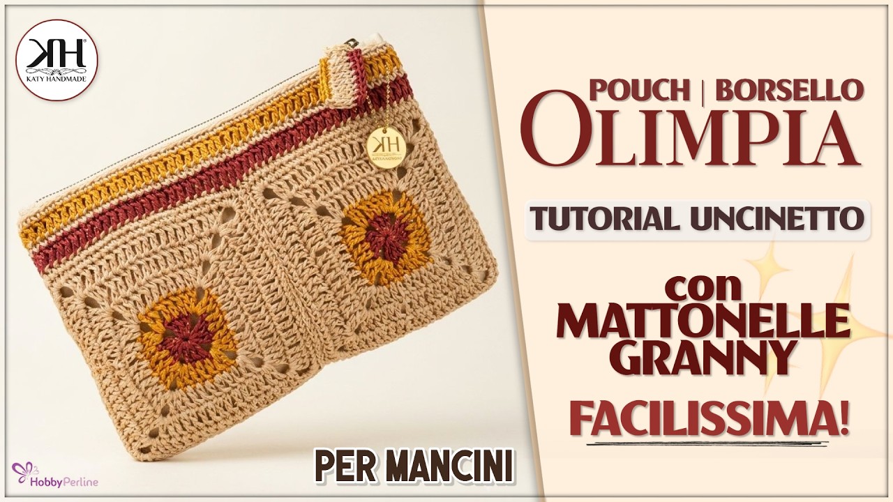Pochette Olimpia all'Uncinetto: il Progetto Facile e Veloce Perfetto per l'Estate 🌊
