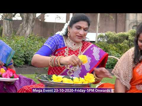 Maha Bathukamma PROMO Telangana Jagruthi New Zealand | Event 23rd October 2020