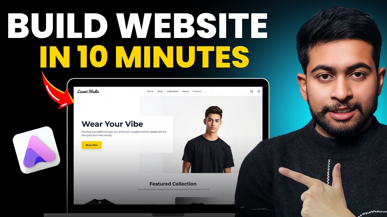 How to Build a Website in 10 Minutes using AI | Readdy AI
