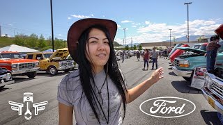 A Walk Around the Biggest Ford Truck Show in Tennessee | F100 Grand National Reunion