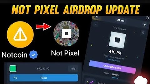 Not Pixel Airdrop Update || How to work on Not Pixel airdrop and Increase Points 🤑🤑