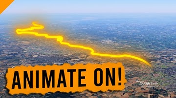 Animate on a KML Route in Google Earth Studio