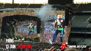 "Jumpin' Jack Flash" The Rolling Stones - Paris - Stade de France - 14 On Fire Tour - 13 juin 2014 chords