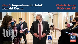 Fifth day of Trump’s impeachment trial - 2\/13 (FULL LIVE STREAM)