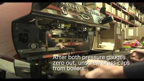 GB-5 and FB-80 - Inspect Water Inlet Valve