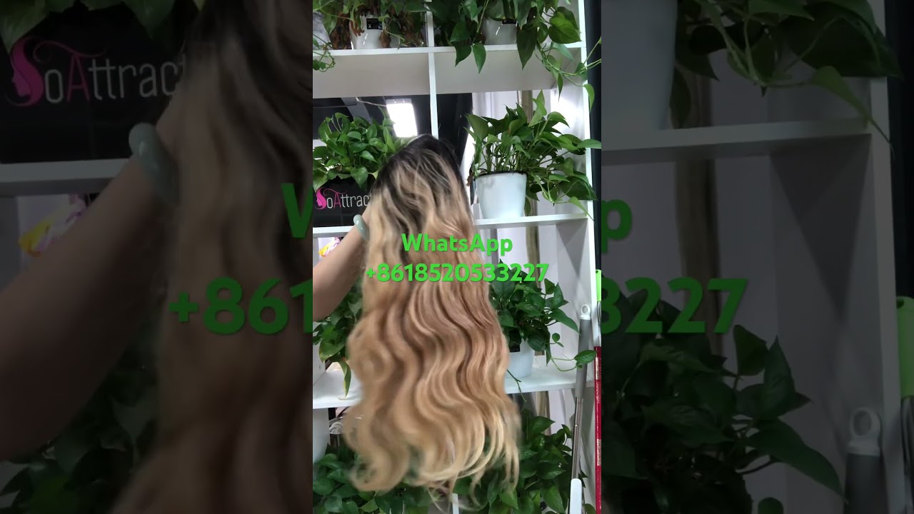 Ombré 1b/27 body wave wig 