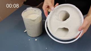 Holding Hands Couples/Family 3D Casting Kit - instructions (PART 2 Mixing the Plaster)