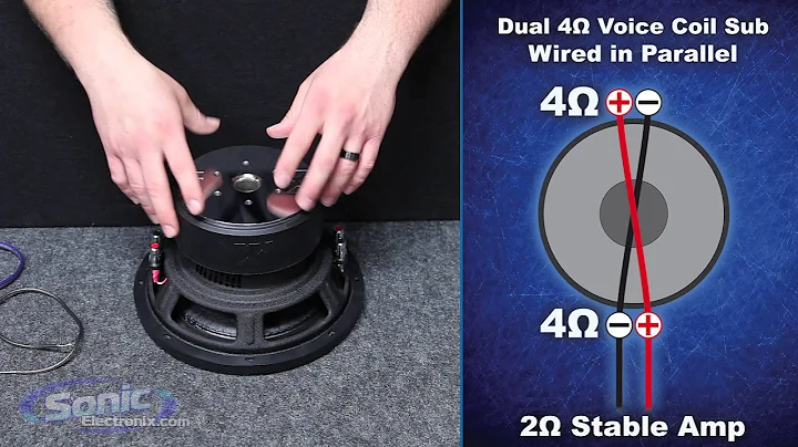 How to Wire a Dual 4 ohm Subwoofer to a 2 ohm Final Impedance | Car Audio 101