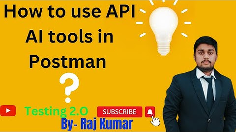 How to use Ai tool s in Api Testing in Postman || Software Testing || Json-server