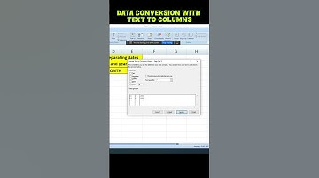 Instant Data Conversion with Text to Columns #YouTubeShorts #Shorts3 #YTShorts #excel #exceltips