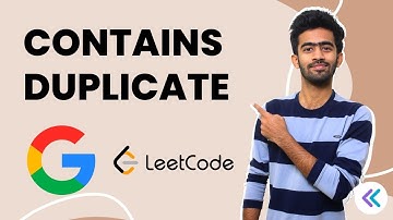Google Interview Question | Most asked | LeetCode 217. Contains Duplicate | Tamil | code io