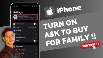 Turn ON Ask to Buy for a Family Member on iPhone !