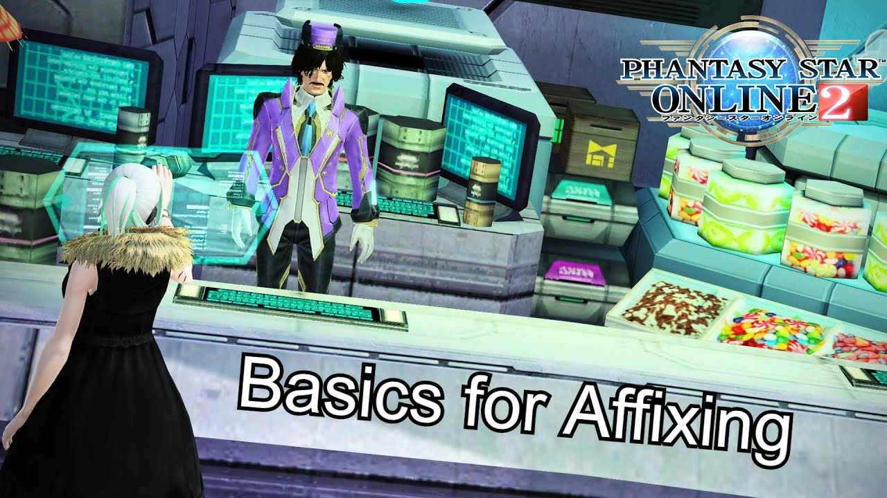 Pso2 Upslotting Affixing 101 Youtube
