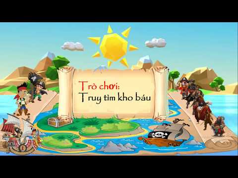 Trò chơi Powerpoint Truy Tìm Kho Báu Bản Trắc Nghiệm || Game: Treasure hunt, multiple-choice version