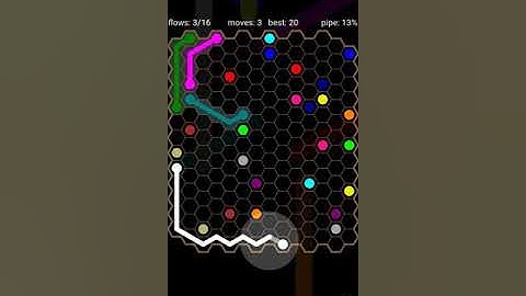 How To Solve Flow Free Hexes Premium 14x14 Mania Level 67 Board Walk Through Solution Walkthrough
