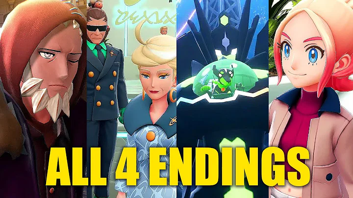 Pokemon Legends ZA - ALL 4 ENDINGS including Secrets (Classic, True , Zygarde Ending, Secret Scene)