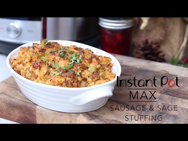 Easy Instant Pot Stuffing Recipe - Margin Making Mom®