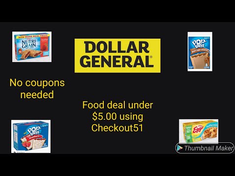 Cheap food deal at Dollar General. No coupons needed!