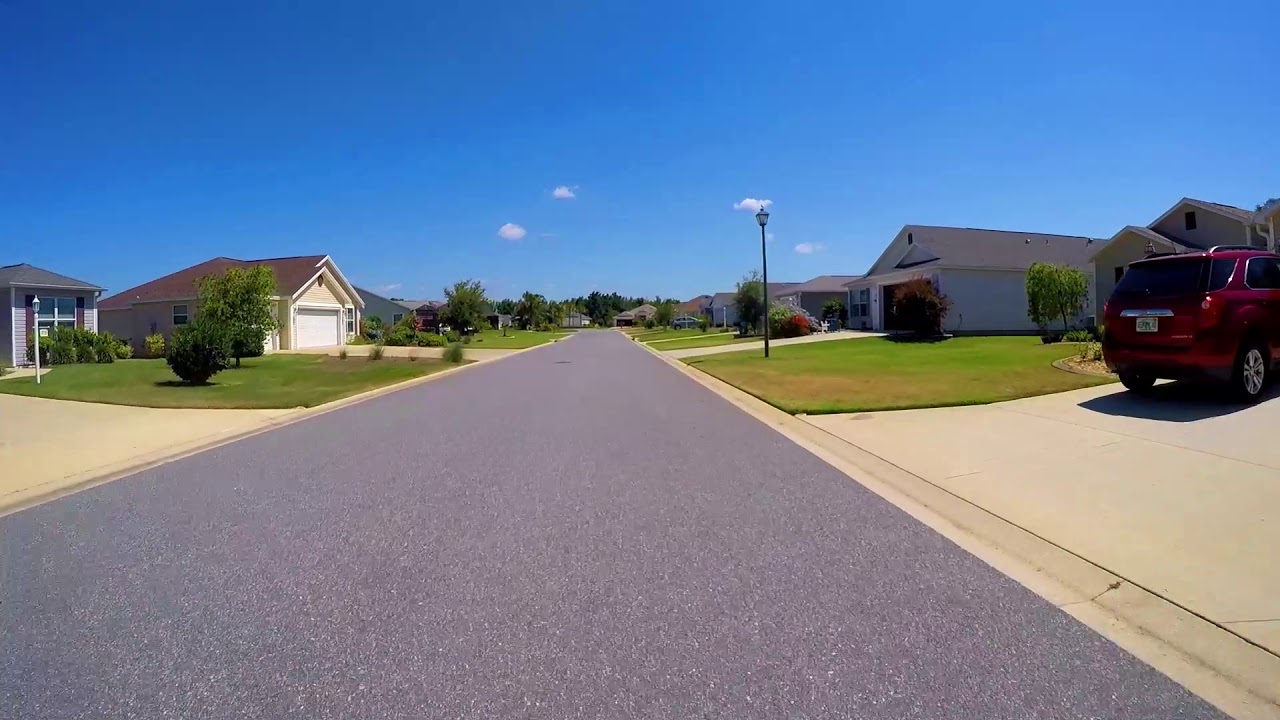 Gravel Court Driving Tour The Villages YouTube